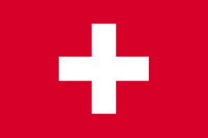 スイスののぼり旗デザイン