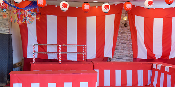 紅白幕 お祭り・イベント