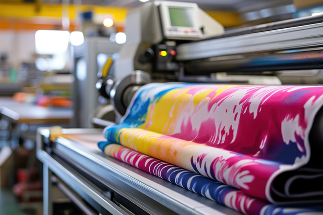 ゲートフラッグの製作現場