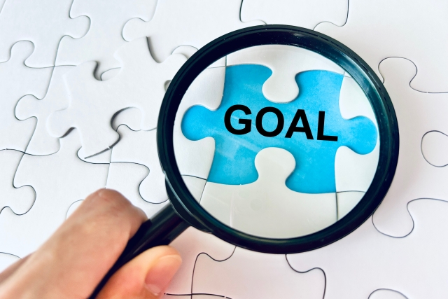 展示会のゴールを明確にするイメージ