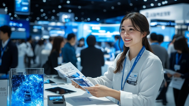 展示ブース会場の説明イメージ