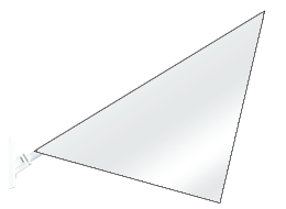 三角フラッグのぼり旗作成