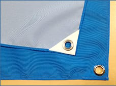 縫製／ハトメ加工について（糸色：透明）