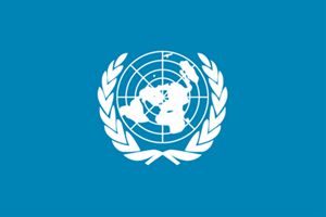国際連合ののぼり旗デザイン