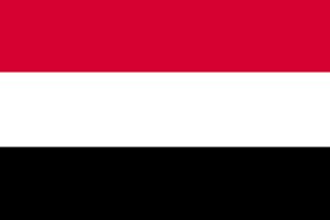 イエメンののぼり旗デザイン