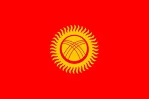 キルギズののぼり旗デザイン