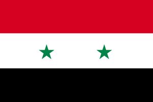 シリアののぼり旗デザイン
