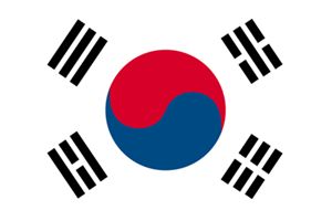 大韓民国(韓国)ののぼり旗デザイン
