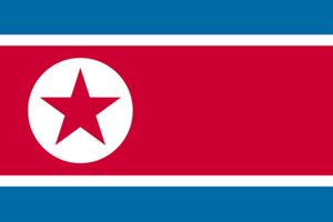 朝鮮民主主義人民共和国(北朝鮮)ののぼり旗デザイン