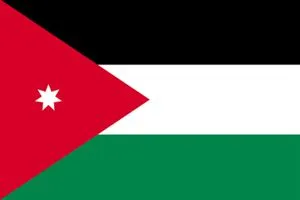 ヨルダンののぼり旗デザイン