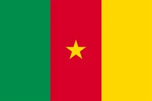 カメルーンののぼり旗デザイン