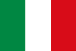 イタリアののぼり旗デザイン
