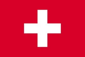 スイスののぼり旗デザイン