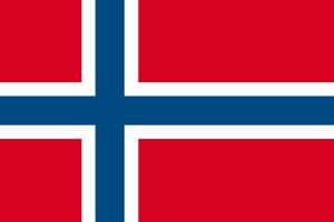 ノルウェーののぼり旗デザイン