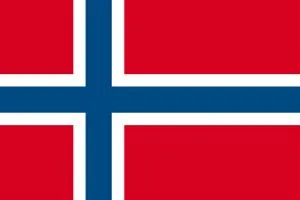 ノルウェーののぼり旗デザイン