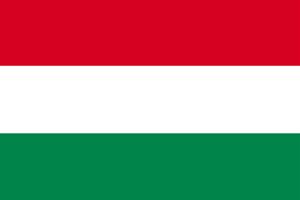 ハンガリーののぼり旗デザイン