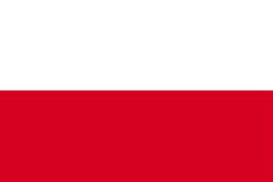 ポーランドののぼり旗デザイン
