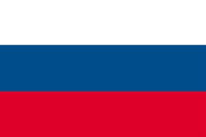 ロシアののぼり旗デザイン