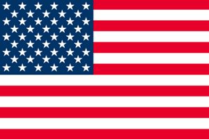 アメリカ合衆国ののぼり旗デザイン