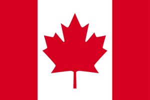 カナダののぼり旗デザイン