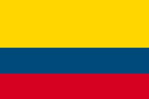 コロンビアののぼり旗デザイン