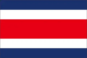 コスタリカののぼり旗デザイン