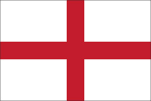 イングランドののぼり旗デザイン