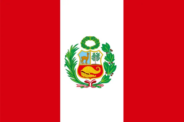 ペルー共和国ののぼり旗デザイン