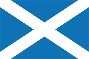 スコットランドののぼり旗デザイン