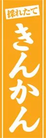 きんかんののぼり旗デザイン