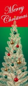 クリスマスののぼり旗デザイン