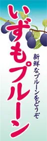いずもプルーンののぼり旗デザイン