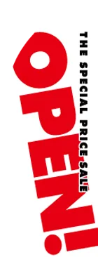 OPEN!のカーブのぼりデザイン