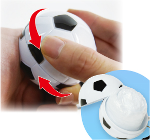 携帯用レインコートボール型（大）サッカーボール｜のぼり屋さんドットコム