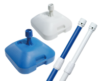 のぼり用ポール+注水台セット